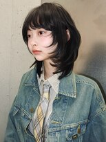 ソヨン 大宮2号店(SOYON)&nbsp;ミディアムウルフカット/ハッシュカット