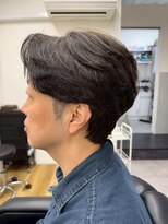 ナム 錦糸町(NAM)&nbsp;MEN’S/リバースセンターパート/ニュアンスパーマ/錦糸町