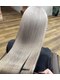 グリ(gris)の写真/顔周り、前髪だけのポイント縮毛矯正、全体の癖を丁寧に伸ばす縮毛矯正もメニューを多数ご用意◎