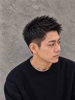 ラベルム バイ エーケー メンズ(La Belleme by AK for Men)&nbsp;爽やかアップバングショート
