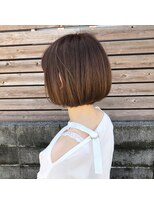 ヘアーサロン オンリーホープ(HAIR SALON ONLY HOPE)&nbsp;ONLY-HOPE【スズキリュウタ】首回りスッキリなボブ