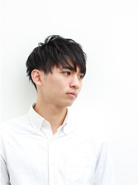 アトリエイトワ(atelier ittowa) スパイキーショート/ブルーブラック/フェザーパーマ/27