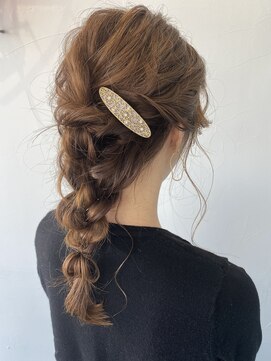 テクライズ 豊橋店(TECHRISE) 編み下ろしヘアセット