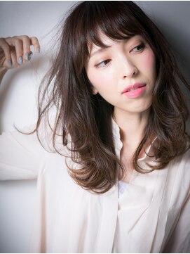 モッズヘア 上尾西口店(mod's hair) 大人かわいいくせ毛風小顔グラマラスセミディw上尾20代30代40代