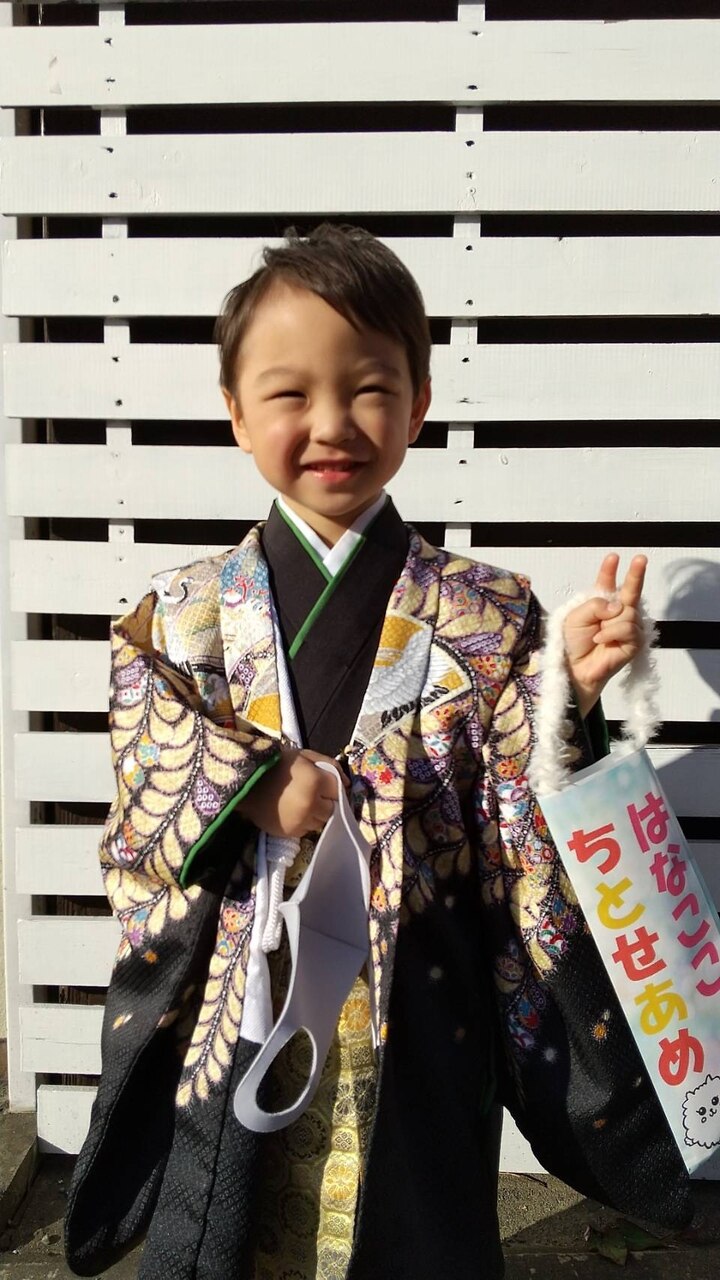 七五三 5歳 ヘアセット 男の子 キッズヘア 茨城 水戸 大工町