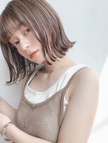 セイドット リー(Say. Ree) Say.切りっぱなしボブ外ハネボブイヤリングカラーワンレン表参道