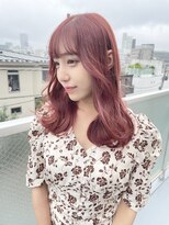 シンク オモテサンドウ(sync omotesando)&nbsp;韓国レイヤー&ピラミンゴカラー、ピンクローズ