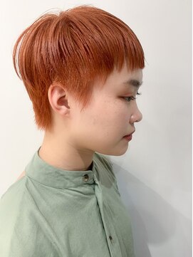 アカ(ACA) ボブ　ショート　ブリーチ　ハイトーン［札幌/大通/すすきの］