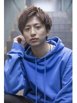 小久保styleサイドパート韓国マッシュツイストスパイラルウルフ