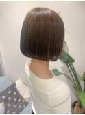 大人かわいい美髪ボブ