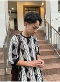 メンズデザインパーマ