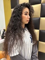 髪技空間アノン(anon)&nbsp;スーパーロングヘアスパイラルパーマ