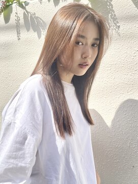 ココ 原宿(KOKO) #大人ガーリー#ダークアッシュ#ミディアムレイヤーカット