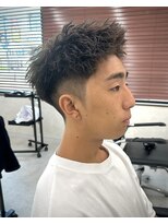 ザ ワンアンドオンリー シズオカ(The one and only. Shizuoka) 短髪ツイストパーマ