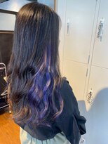 ナンバー 秋田店(N°)&nbsp;インナーカラーviolet