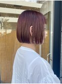 【three.中之島】お洒落ボブ　切りっぱなし
