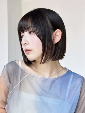 アイティーバイアルバム 下北沢店(IT by ALBUM) アッシュブラック美髪エモージュグレーベージュ_ba488881