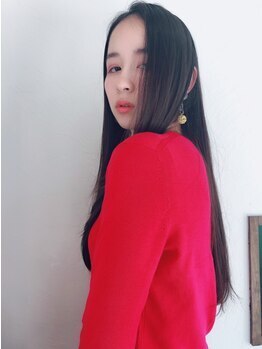 ニーナ 与野(NIINA)の写真/低温コスメ縮毛矯正+カット＋ホームケア¥15400★お手入れ簡単のストレート美人にあなたもなれる♪