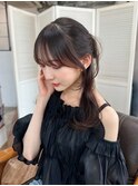 結んでも可愛い顔まわりカット【自由が丘】