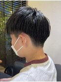 メンズ刈り上げマッシュ