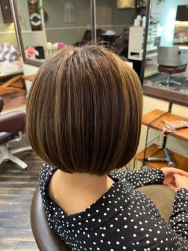 ラジィ(L'Asie) ☆バレイヤージュボブ