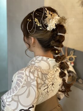 リノ(F’lino) 卒業式_ヘアセット