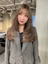 フェブ(fev)&nbsp;frill layer cut×platina beige