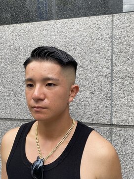 レンゲン(LENGEN) メンズパーマフェードバーバーツイスト理容室カット