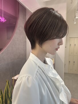 ロンドワン 三宮元町(Lond one) ショートボブ/グレージュ