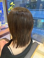 ヘアリゾート粋 ティガ 池袋店(tiga)&nbsp;ミディアムレイヤー/艶髪/髪質改善/ブラウン