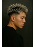 【カット別】金メッシュキャップ（金メッシュ、ブリーチ1回）
