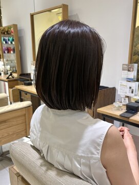 ヘアリゾート粋 リマ 銀座店(lima) 縮毛矯正/黒髪ボブ