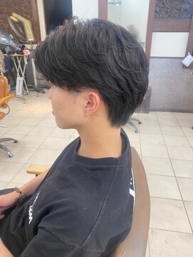 クアトロ グランシュ 川崎店(QUATRO × GranCieux) フェザーパーマ