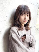 ハルキ ミナト ジャパン フクオカ(HARUKI MINATO japan FUK)&nbsp;【大人ミディアムヘア】顔まわりレイヤー20代/30代