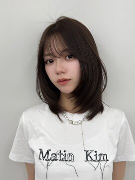 アマトウキョウスマートサロン(AMA TOKYO×Smart Salon) くびれレイヤー/顔まわりカット/レイヤーカット/小顔ヘア