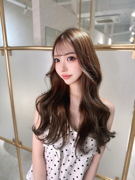 ミヨン なんば店(miyon) 【miyon】韓国レイヤーカット×暗髪カラー×髪質改善