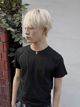 アミュレ(Amule) ホワイトブランド、マッシュ、メンズヘア