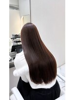 イオエ 表参道(ioe)&nbsp;黒髪/オリーブグレー/小顔/ココアベージュ/髪質改善/縮毛矯正