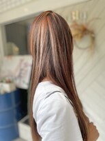 ブブ(BluBlu)&nbsp;オレンジベースハイライトカラー