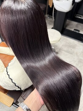 リンクミリ(Link mili) 【ピンクラベンダー】髪質改善/韓国ヘア/レイヤーカット