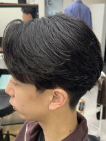 ナム 錦糸町(NAM)&nbsp;MEN'S HAIR/ブルーブラック/フェザーパーマ/錦糸町