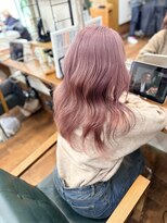 ブランチ シカ(branch.cica)&nbsp;グレージュ×ピンク