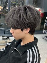 ノードオム 栄(NODE HOMME) シャドウパーマ波巻きスパイラルパーマウルフパーマ名古屋駅栄駅