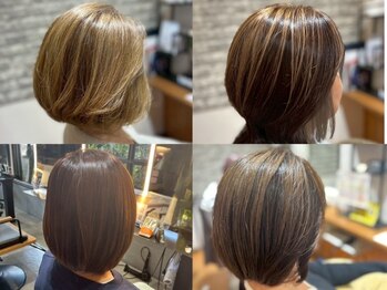 バグース 平塚(BAGUS)の写真/大人女性のための髪質改善/似合わせカットと白髪ぼかしで理想のスタイルへ導きます【平塚/髪質改善】