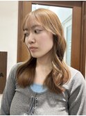 ミルクティーベージュ/CITY/本八幡/ケアブリーチ/ハイライト
