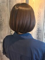 ナフィ バイ エイム 町田店(Nafie by eim) ころんと艶めく♪まとまり上手な大人ミニボブ/毎朝まとまる幸せ