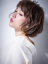 カバーヘア ブリス 川口(COVER HAIR bliss)&nbsp;*bliss川口*くせ毛風ルーズカールの小顔フェミニンボブw