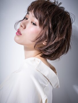 カバーヘア ブリス 川口(COVER HAIR bliss) *bliss川口*くせ毛風ルーズカールの小顔フェミニンボブw