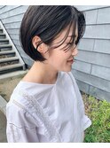 切りっぱなしボブ◎杉浦 恵