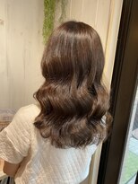メルティーカラーフェミニンロング似合わせカット[原宿/表参道]